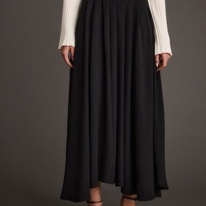 12th Tribe Gloria Black Midi Skirt Size M PRE-ORDER LATE MAR 2025M PRE-ORDER EAR